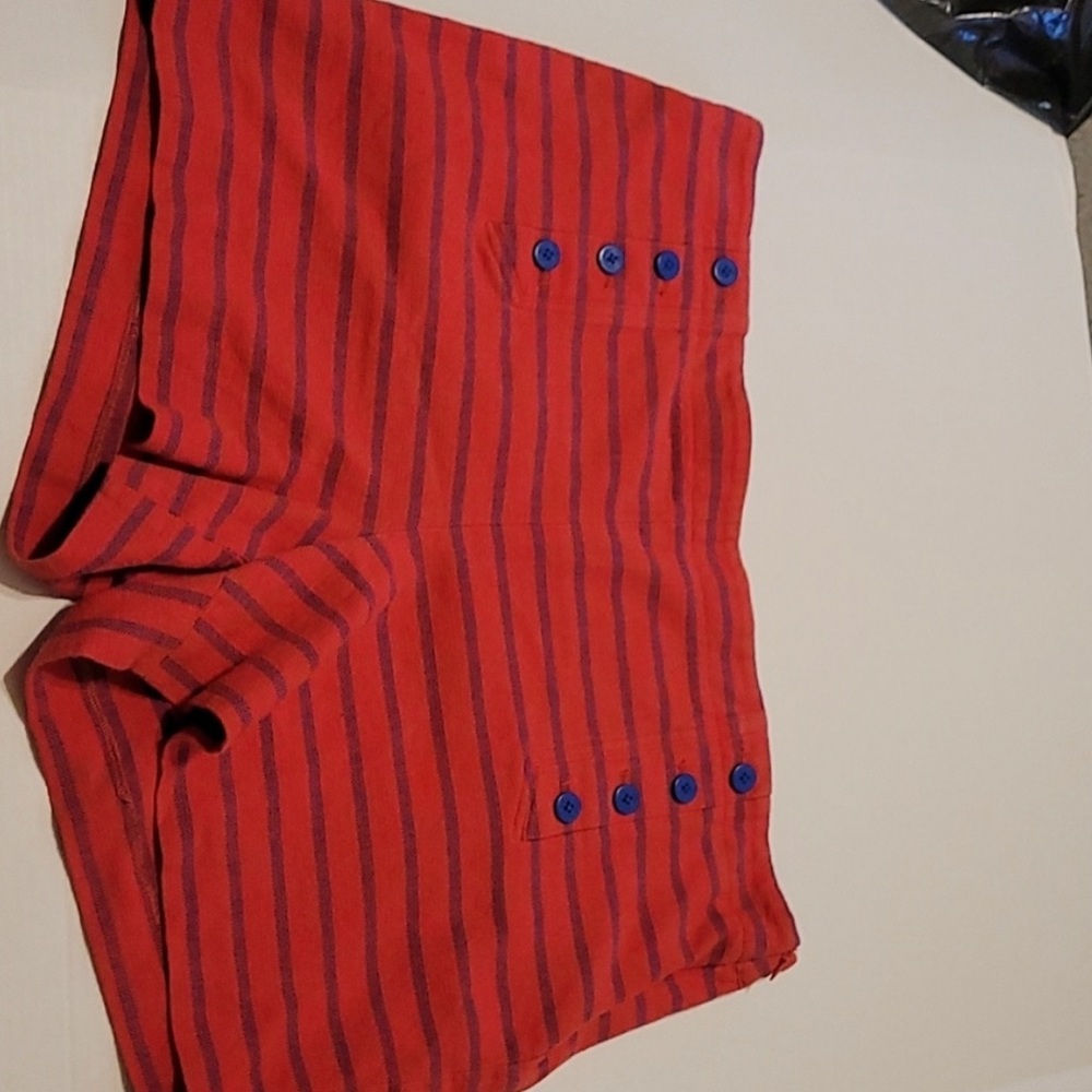 Talbots nautical button shorts